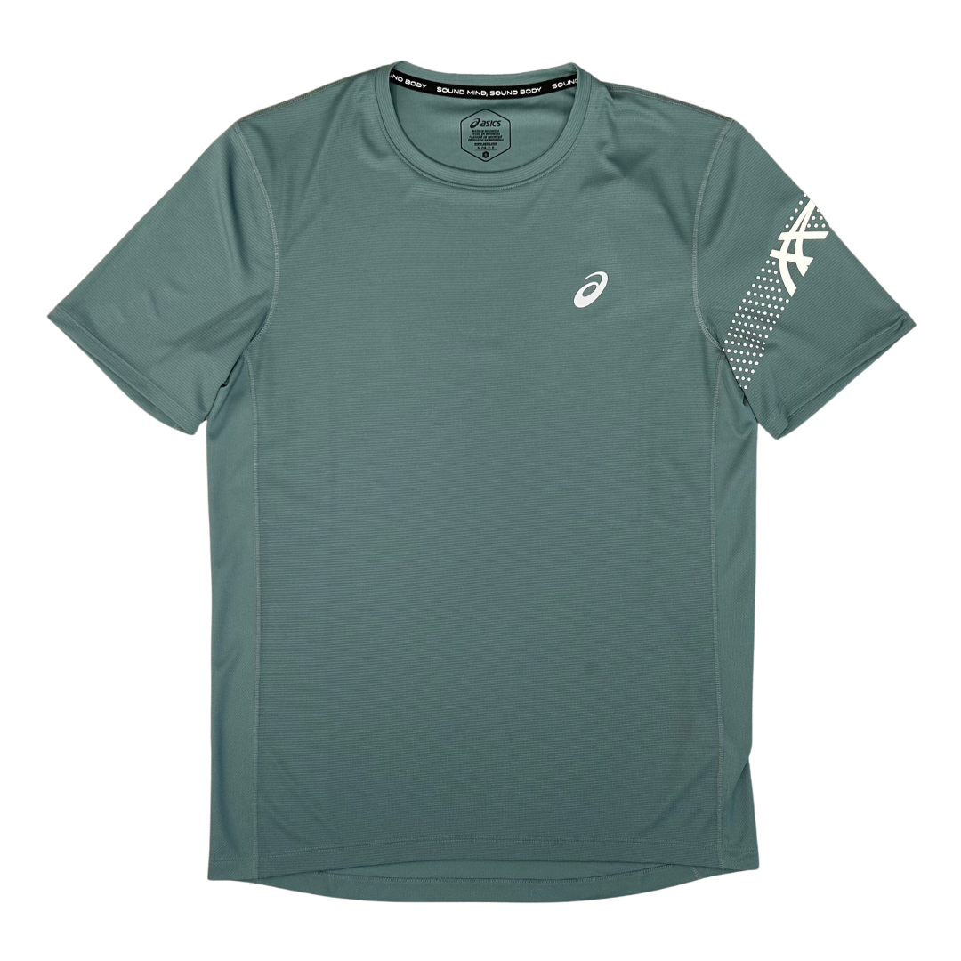 asics icon t-shirt | foggy teal