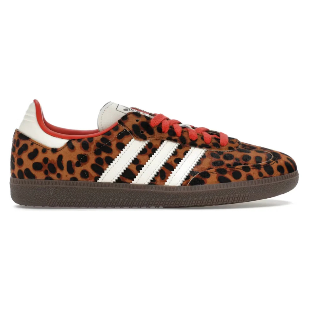 adidas samba OG - pre-loved red leopard