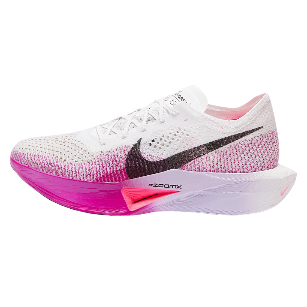 nike vaporfly 3% - white vivid purple
