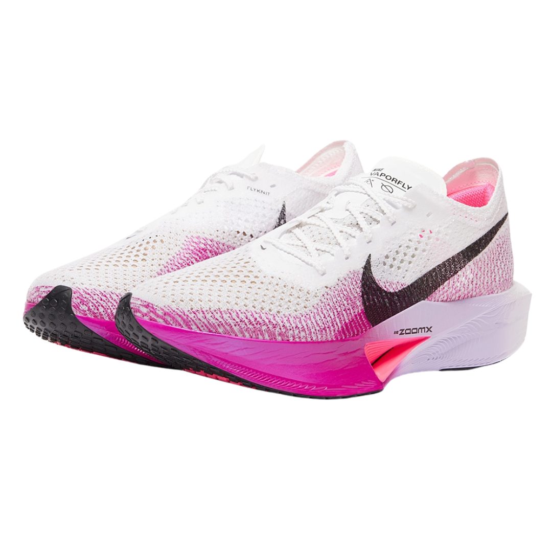 nike vaporfly 3% - white vivid purple
