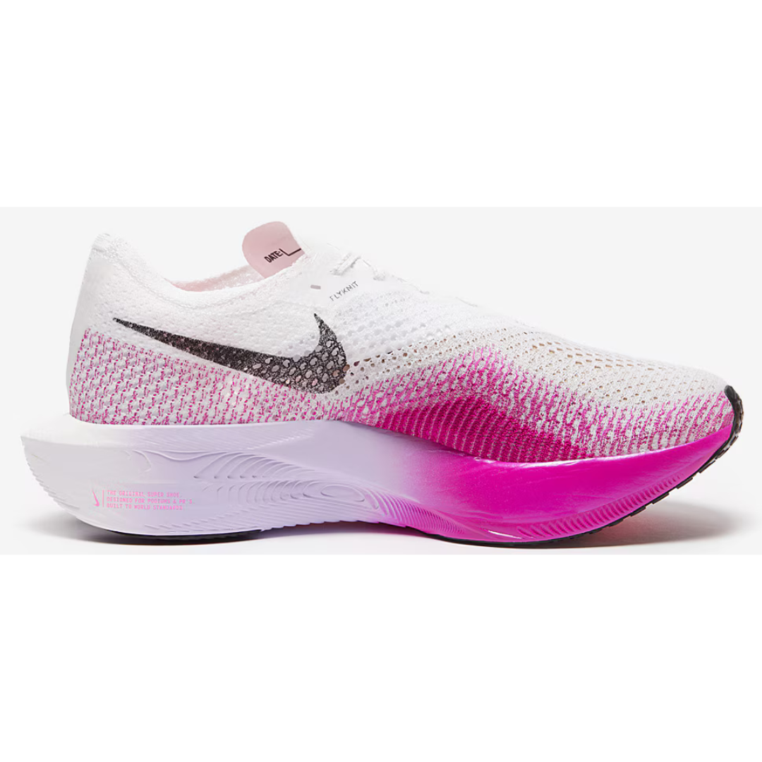 nike vaporfly 3% - white vivid purple