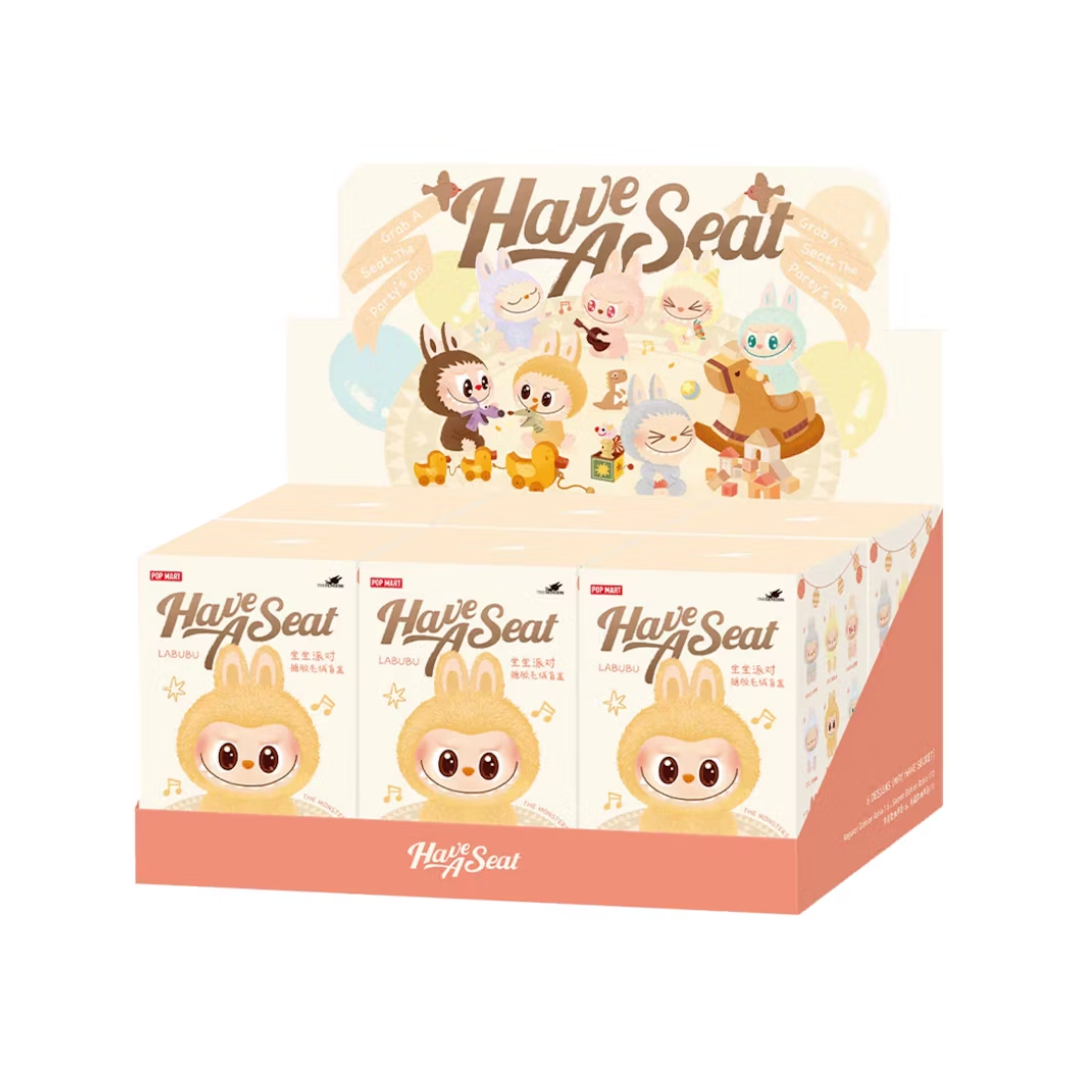 pop-mart labubu the monsters - have a seat (one-blind box)