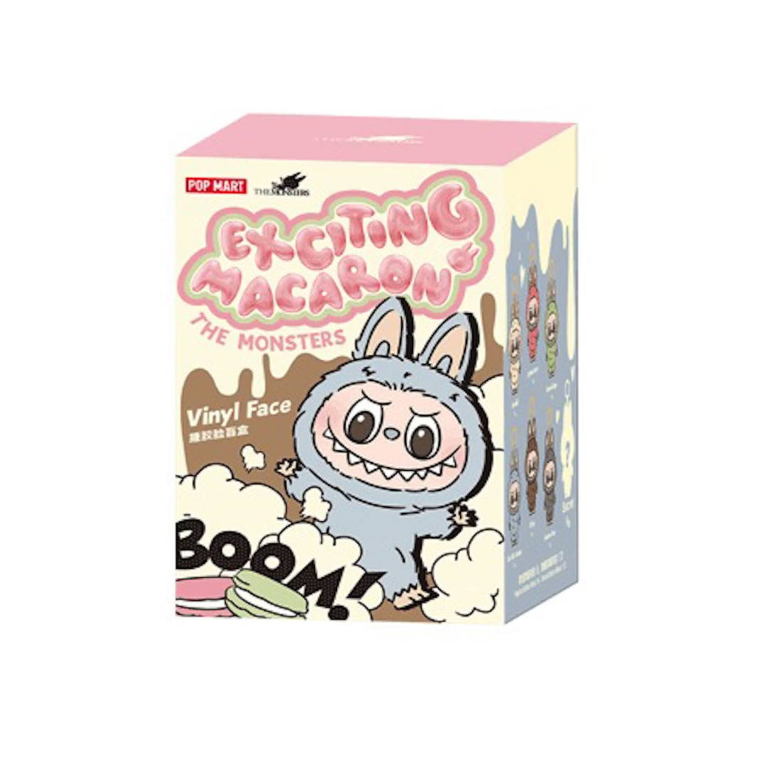 pop-mart labubu the monsters - tasty macaron (soymilk)