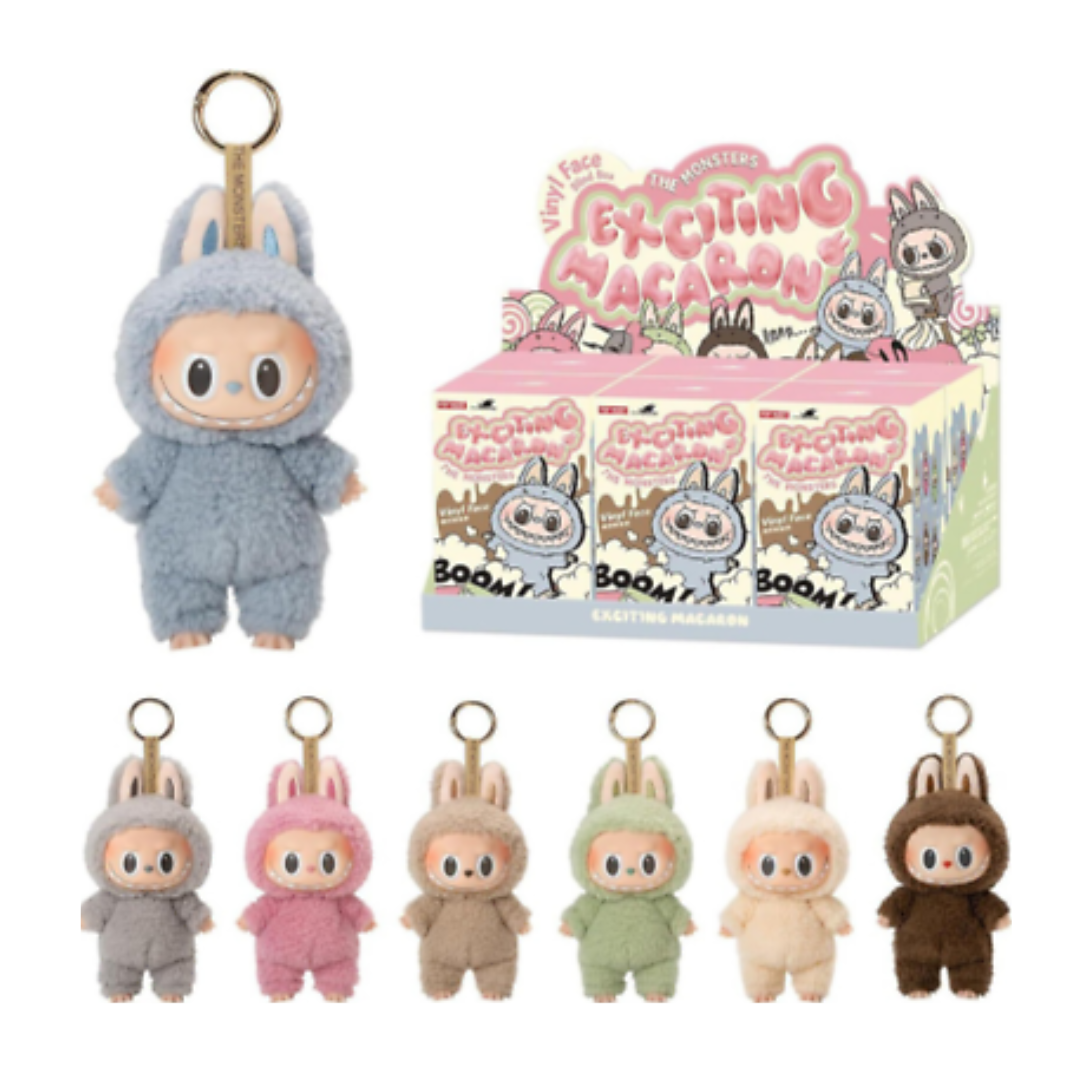 pop-mart labubu the monsters - tasty macaron (one-blind box)