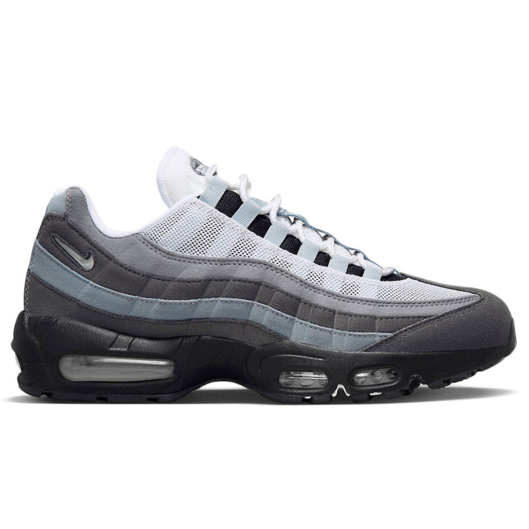 nike air max 95's - jewel swoosh grey