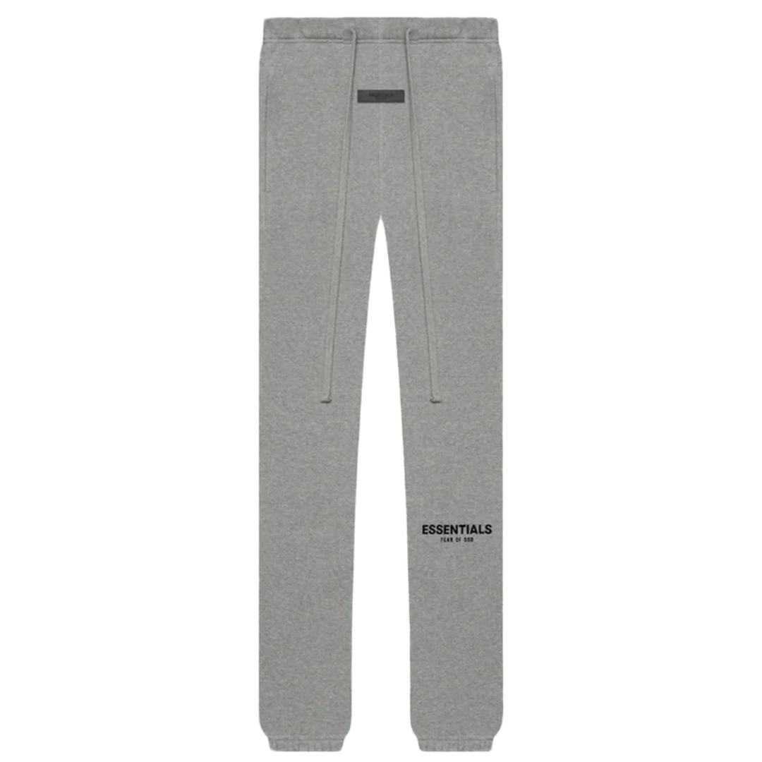 fear of god essentials trackpants (ss22) - dark heather