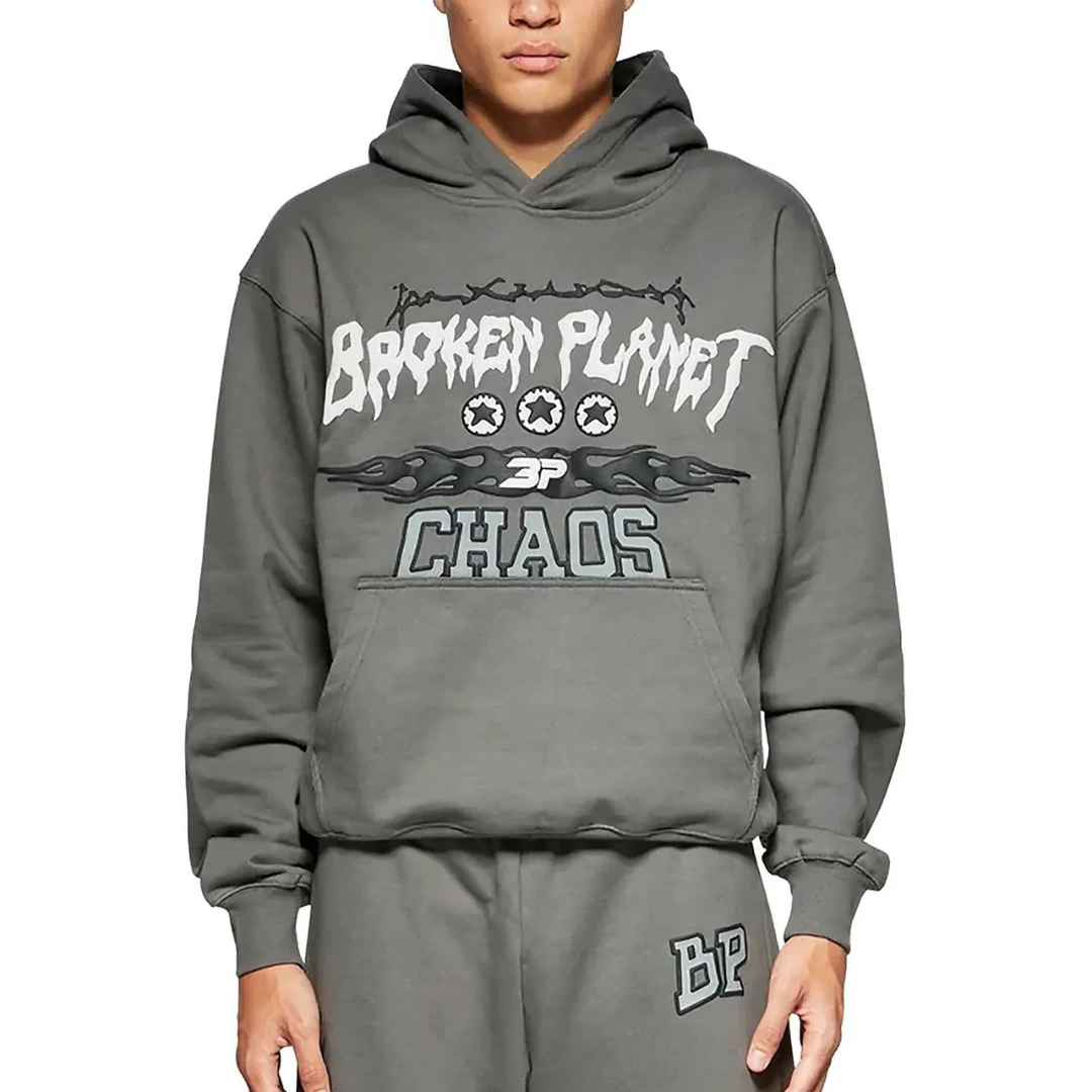 broken planet hoodie 'chaos'
