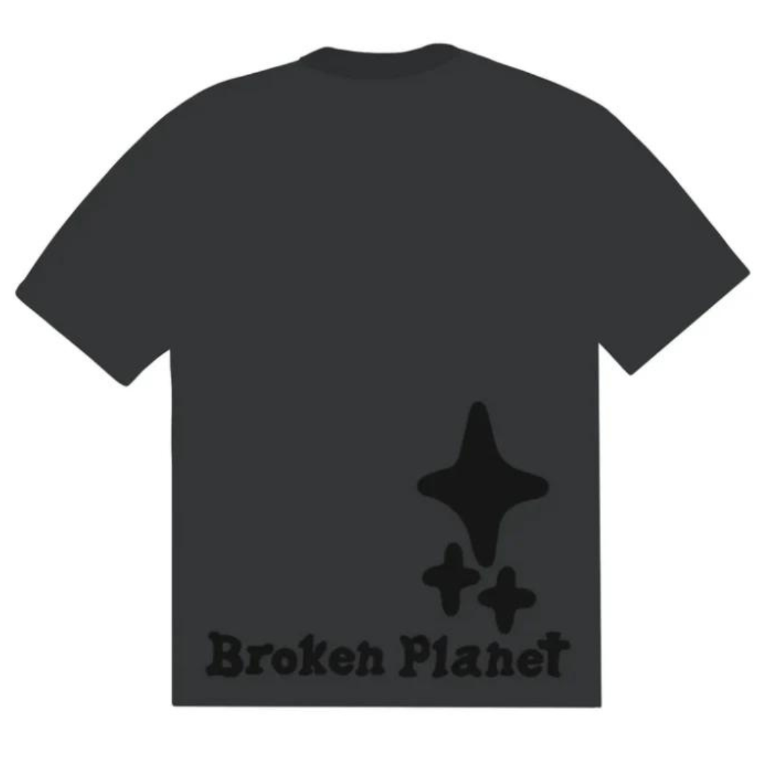 broken planet t-shirt 'hidden in the dark'