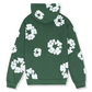 denim tears - the cotton wreath 'green' hoodie