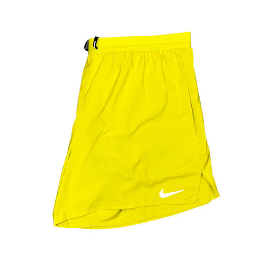 nike flex shorts 7" | lime green / bright cactus