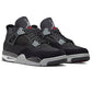 jordan 4 black canvas