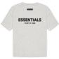 fear of god essentials tee (ss22) - light heather
